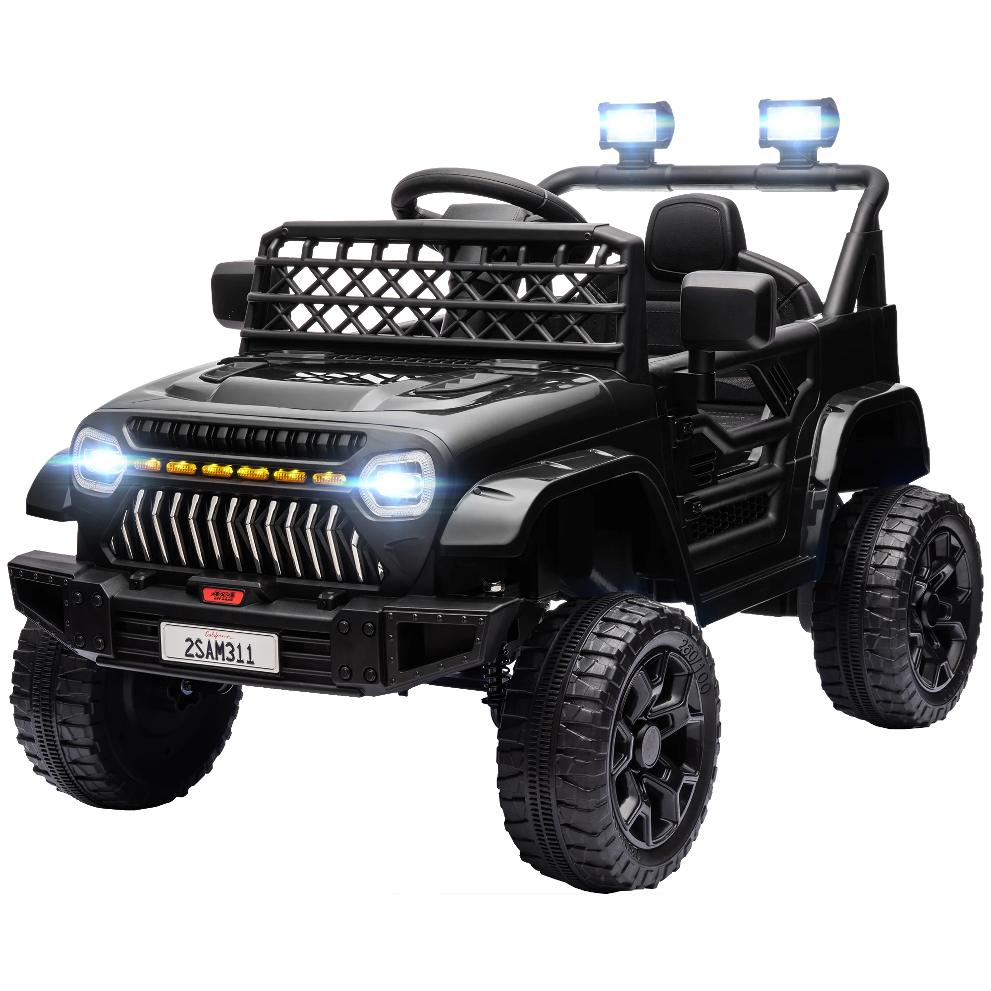 12V Ride-On Truck with Spring Suspension and Remote Control - Image 27