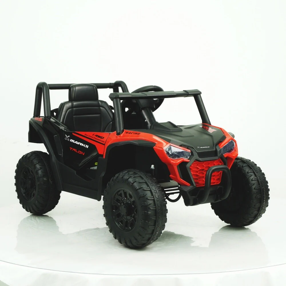 12V Electric Ride-On UTV Toy Car with Remote Control for Kids 3-6 Years Red - Image 4