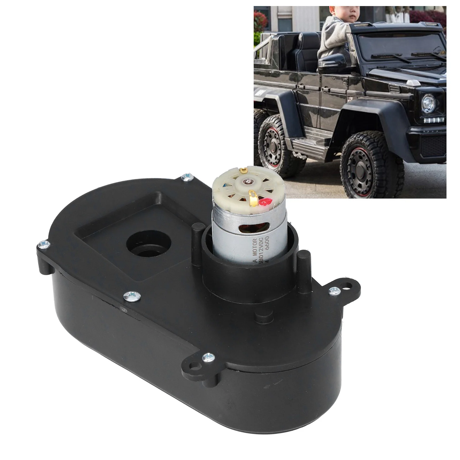 12V RS380 Motor with 6600RPM Gearbox for Remote Control Car Steering - Image 19