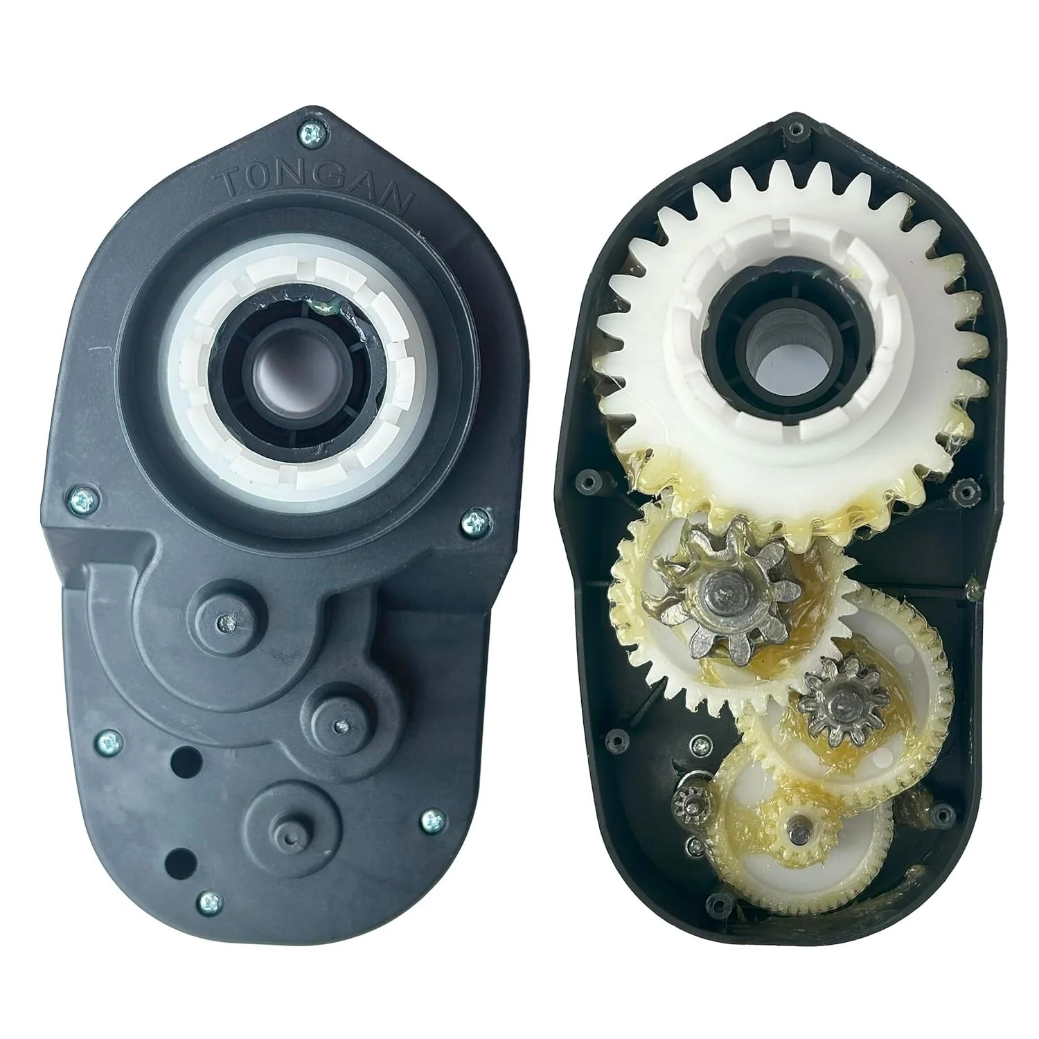 12V RS550 High-Speed 35000RPM Motor with Gearbox for Power Wheels and Ride-On Toys - Image 2