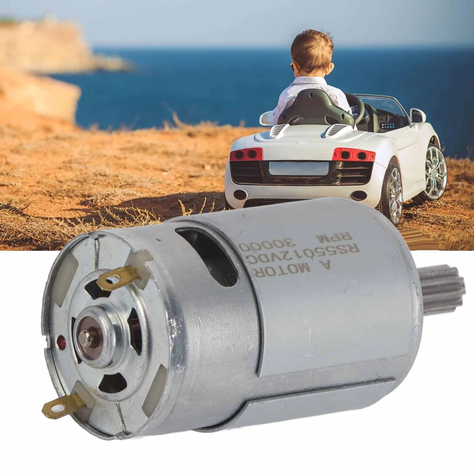12V RS550 High-Speed Motor for Electric Toy Cars and Children's Motorcycles - Image 10