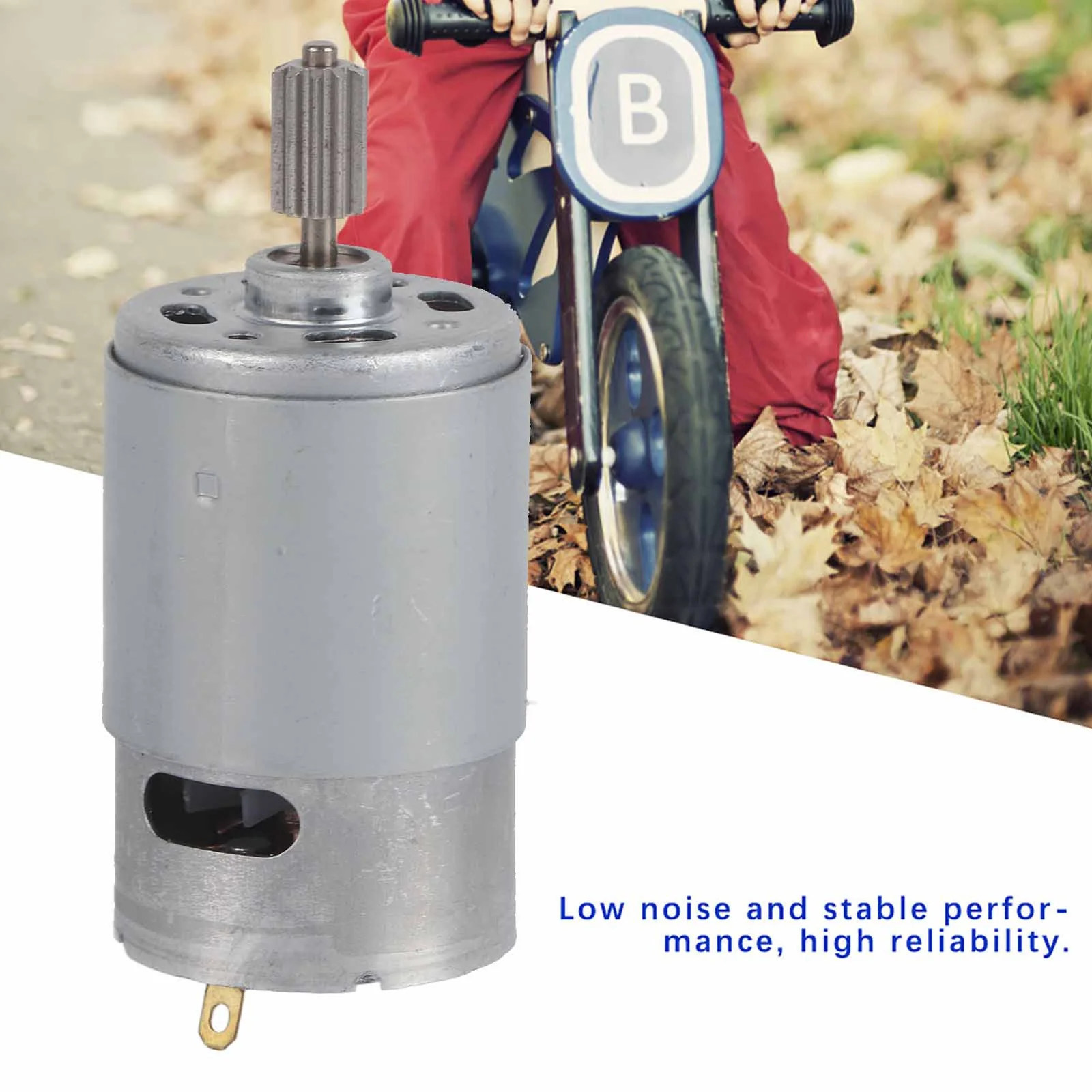 12V RS550 High-Speed 30000RPM Micro Motor for Electric Toy Cars and Motorcycles - Image 9