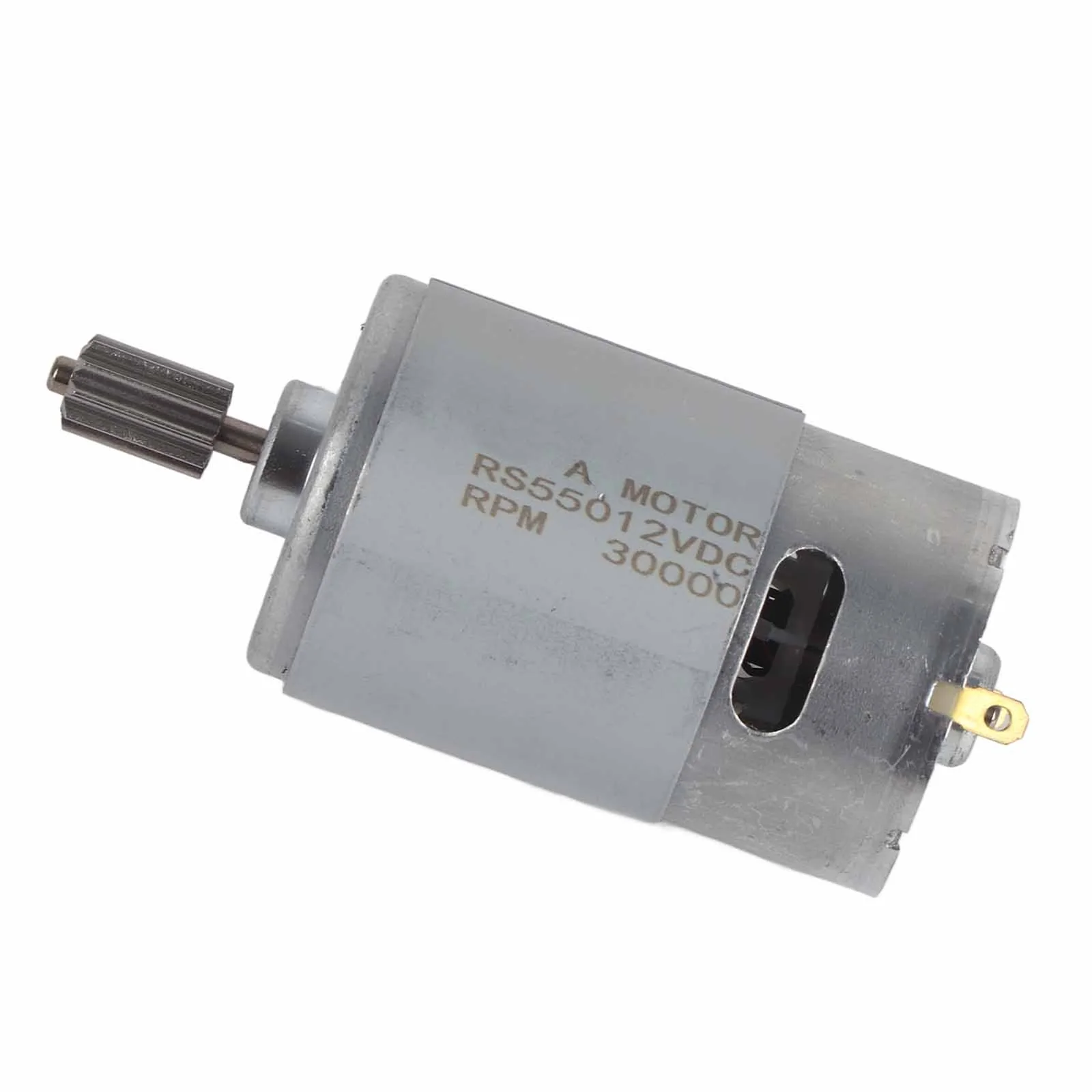 12V RS550 Micro Motor for Electric Toy Cars and Children's Motorcycles 550 30000 RPM