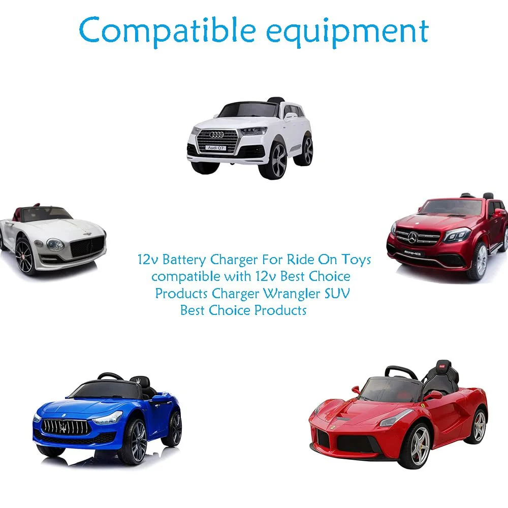 12V Power Supply and Battery Charger for Kids Ride-On Cars - Image 2