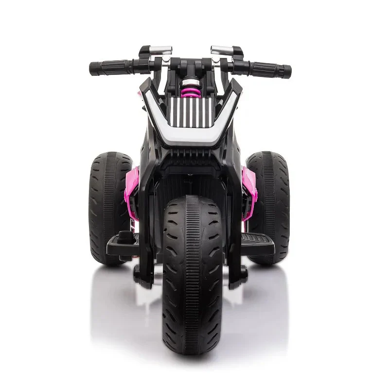 12V Kids Electric Three-Wheel Ride-On Motorcycle with Horns and LED Lights - Image 4