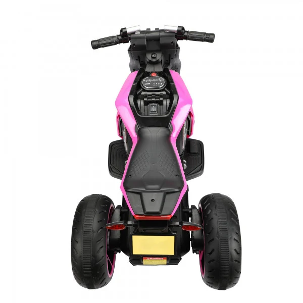 12V Three-Wheeled Battery-Powered Motorcycle with LED Lights and Horn for Kids Ages 3-8 - Image 22