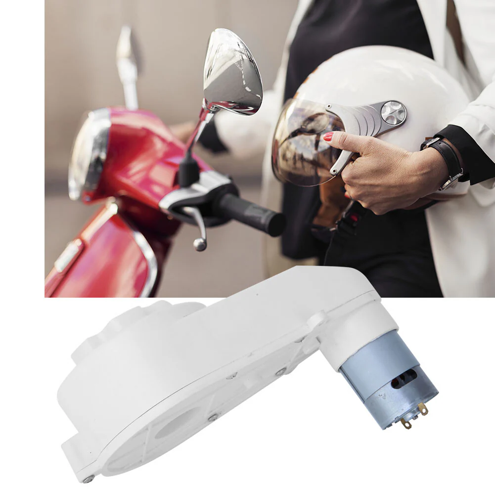 12V RS550 Motor Gearbox for Kids' Toy Carriage ATV with Music - Image 3