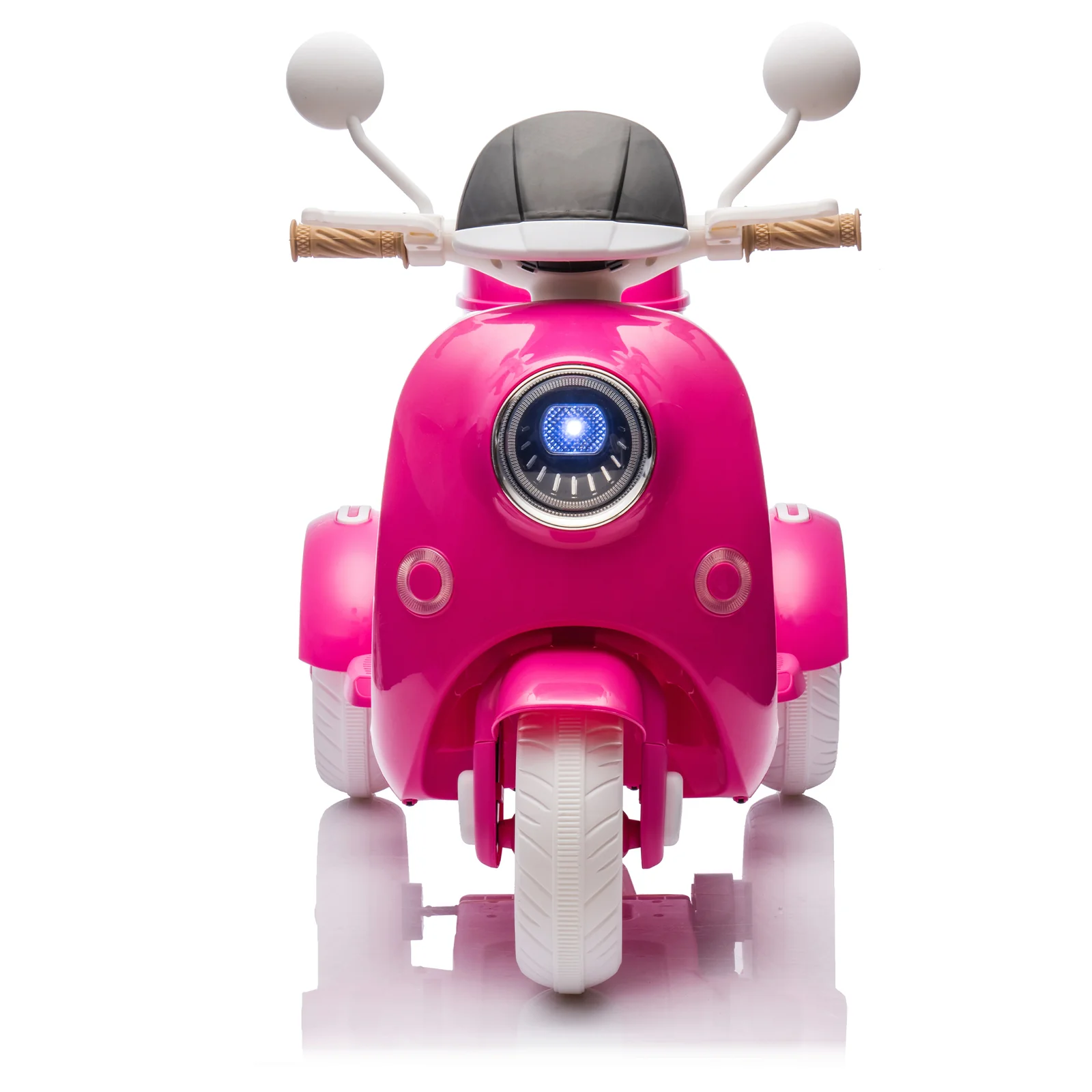 12V Two-Seater Electric Ride-On Motorcycle for Kids with Three Wheels - Image 10