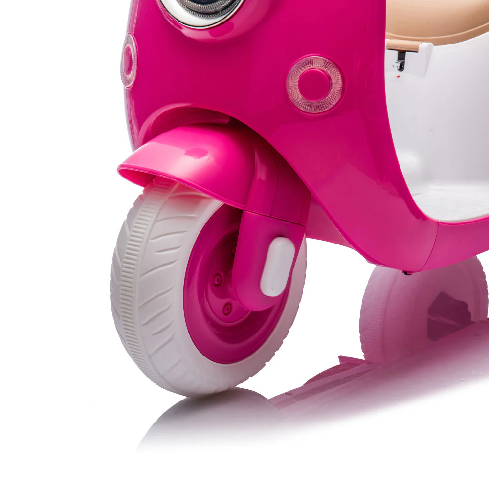 12V Two-Seater Kids Electric Ride-On Motorcycle with Slow Start and Storage Box - Image 16