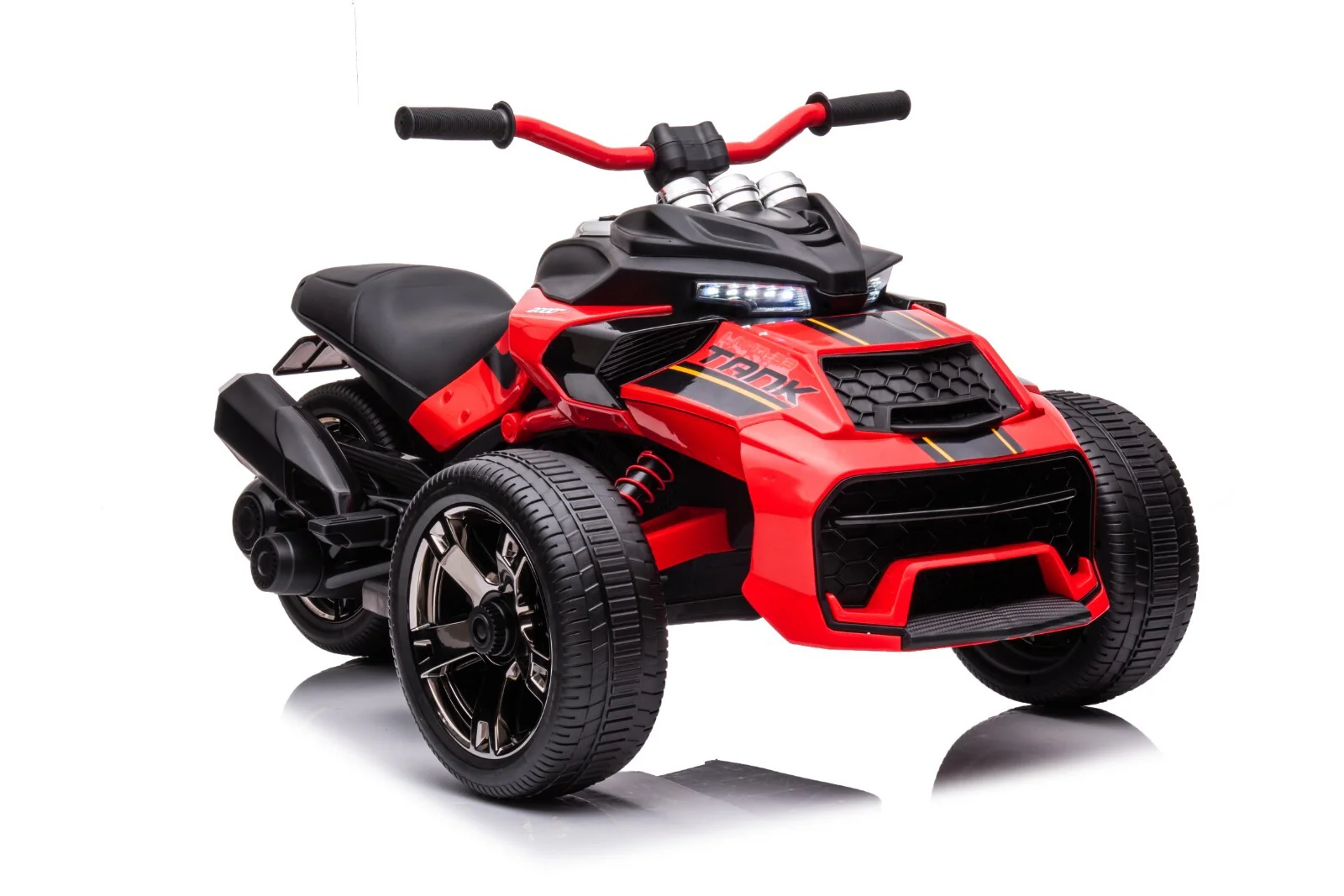 12V Rechargeable Battery-Powered Kids Ride-On 3-Wheeler ATV Motorcycle Toy Car - Image 10