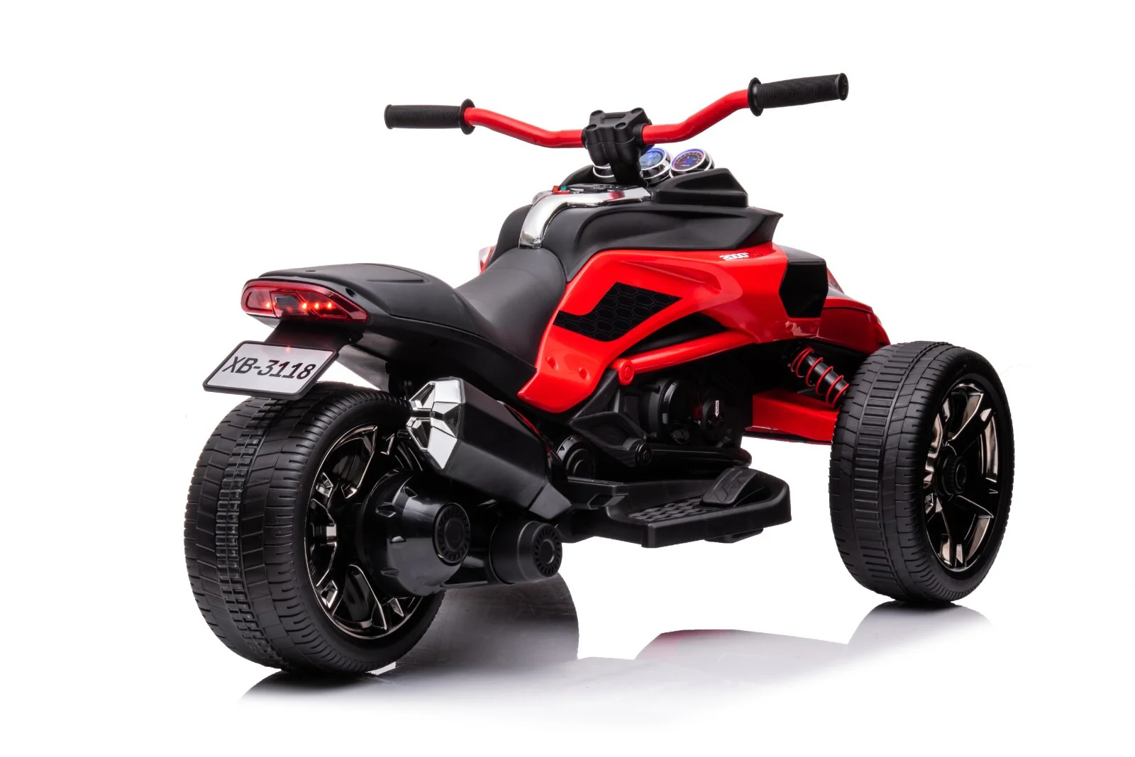 12V Rechargeable Battery-Powered Kids Ride-On 3-Wheeler ATV Motorcycle Toy Car - Image 5