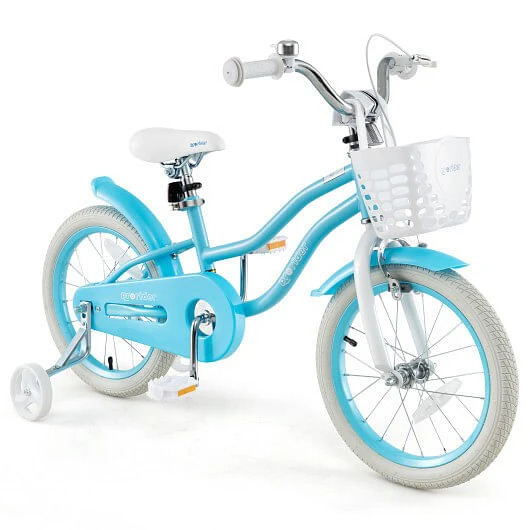 14/16/18 Inch Kids Bike with Dual Brakes and Adjustable Seat - 16 Inch Model