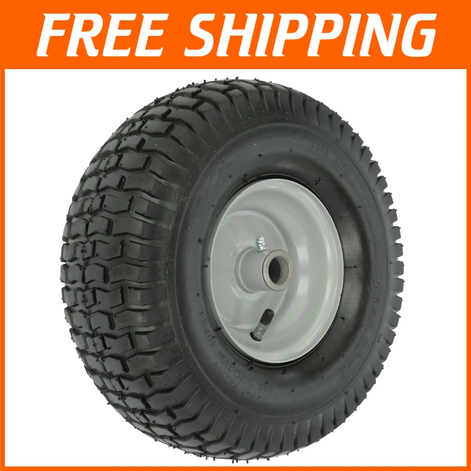 15 Inch High-Quality Lawn Mower Wheel with Quick Installation and Durable Performance - Image 4