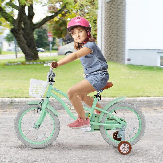16-Inch Kids Bike with Adjustable Seat and Bell for Ages 3-8 Years - Image 2