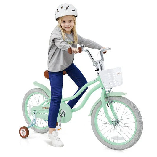 18 Inch Kids Bike with Adjustable Seat and Bell for Ages 3-8 Years - Image 4