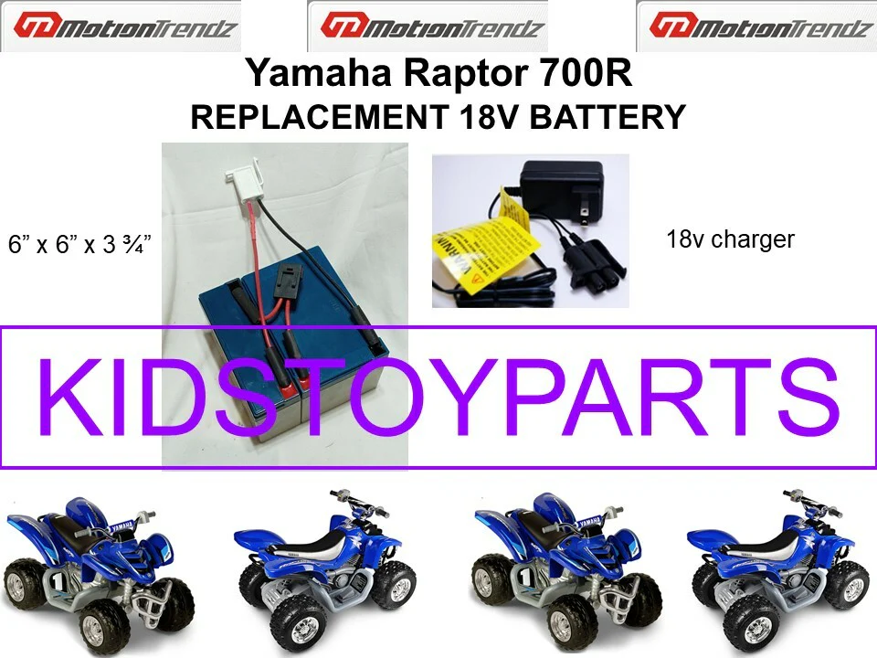 18 Volt 12V Battery Charger for Quad Car Truck Ride-On Vehicles - Image 2