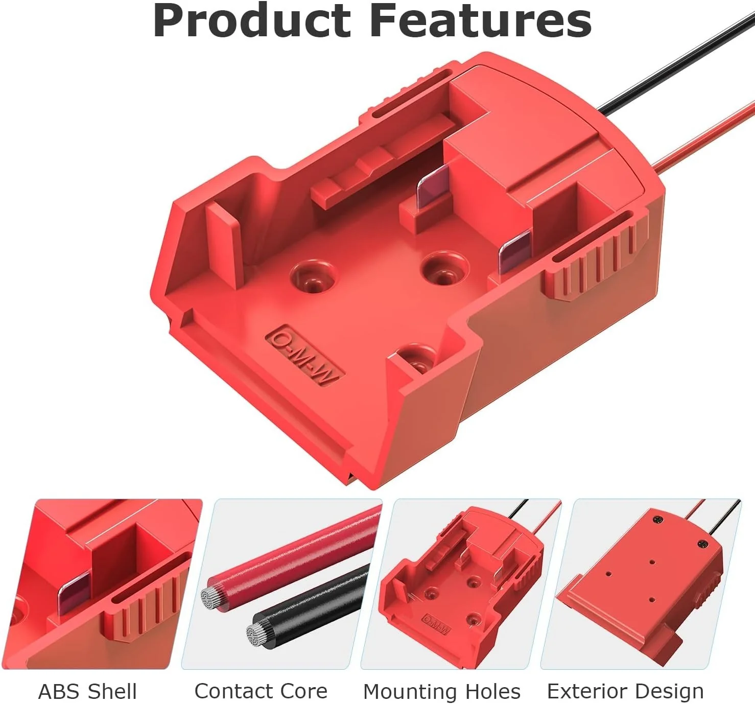 18V Battery Conversion Kit for Power Wheels with Waterproof Fuse Holder Included - Image 4