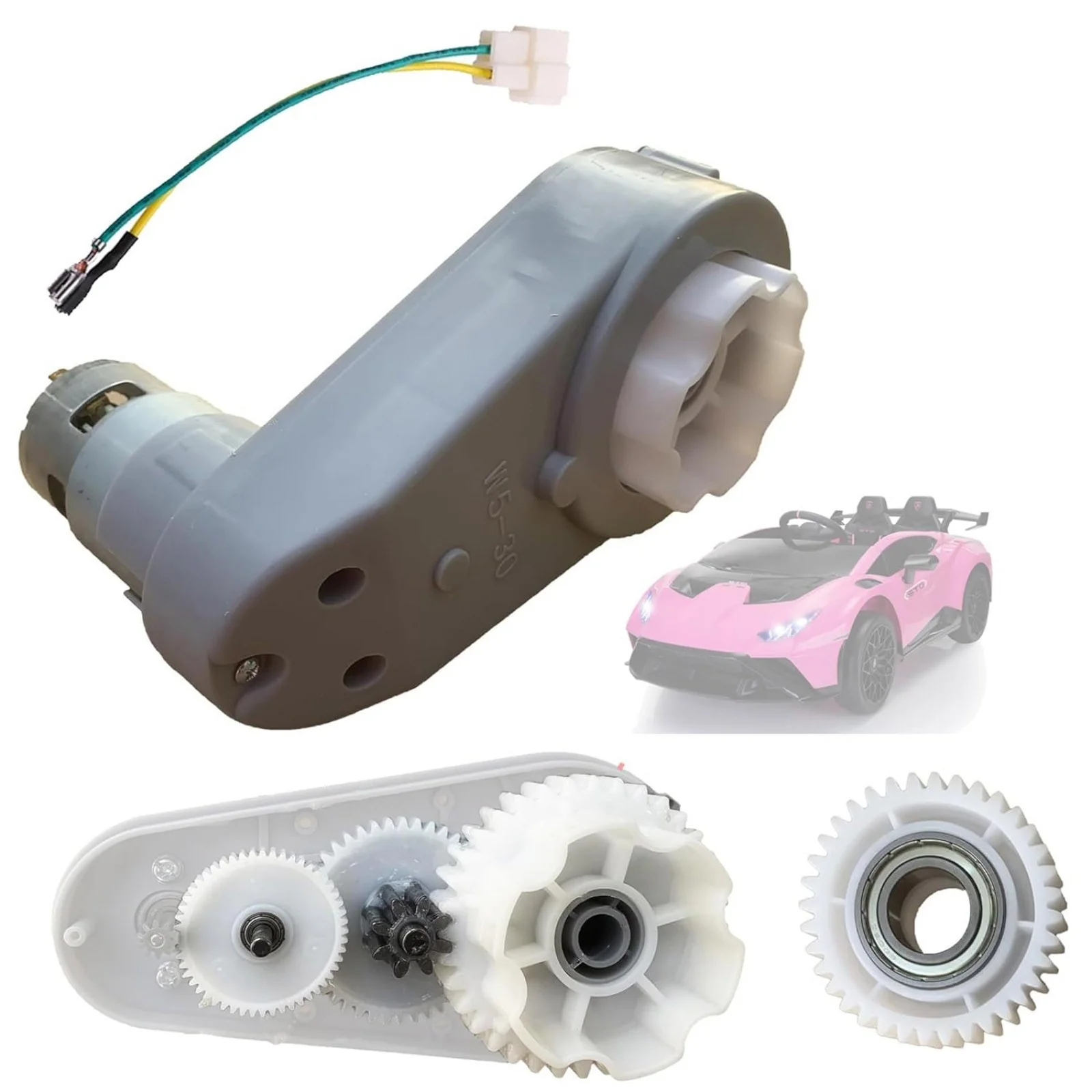RS775 High-Speed Gearbox Motor 18V-24V for Power Wheels Kids Ride-On Toys - Image 10