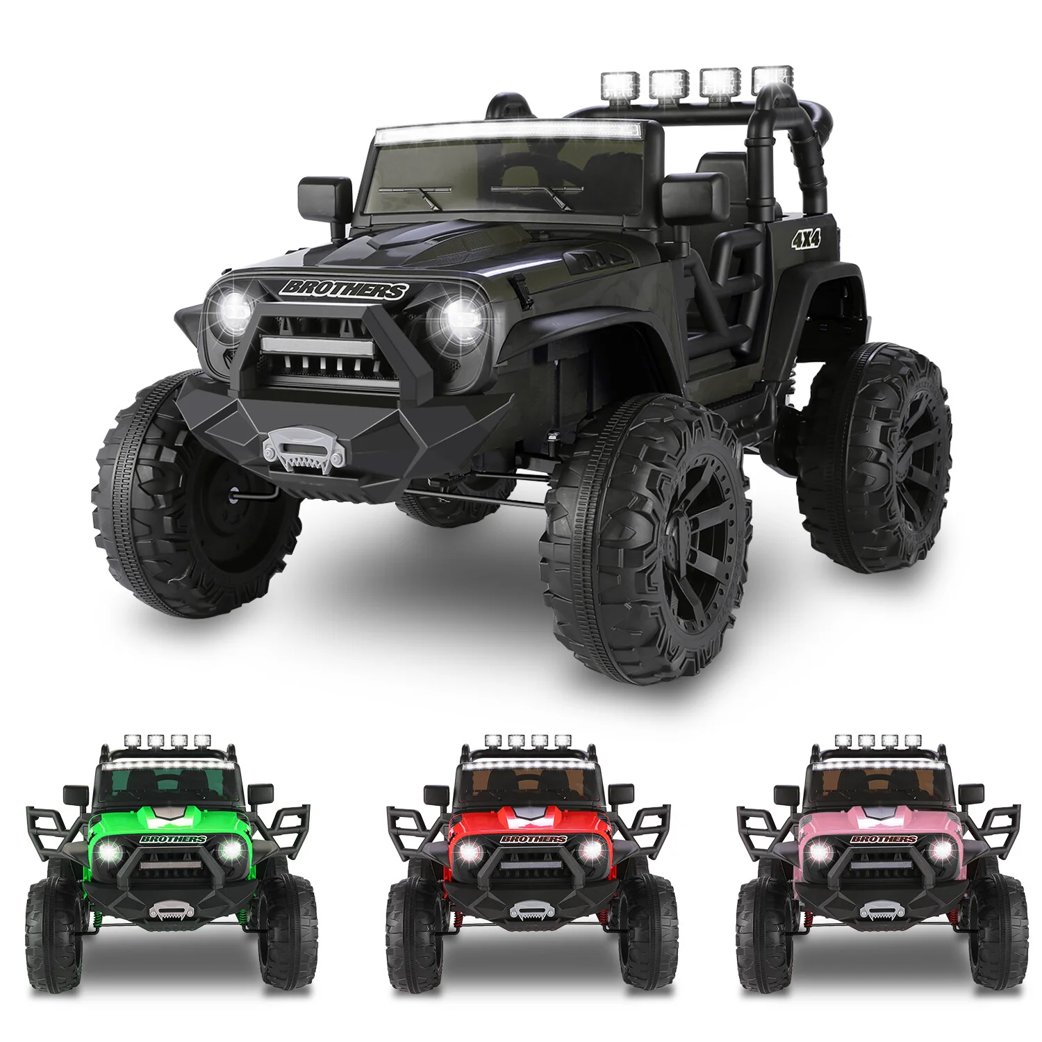 24V 2-Seater Electric Kids Ride-On Truck with 2x 200W Motors and Parent Remote Control - Image 10