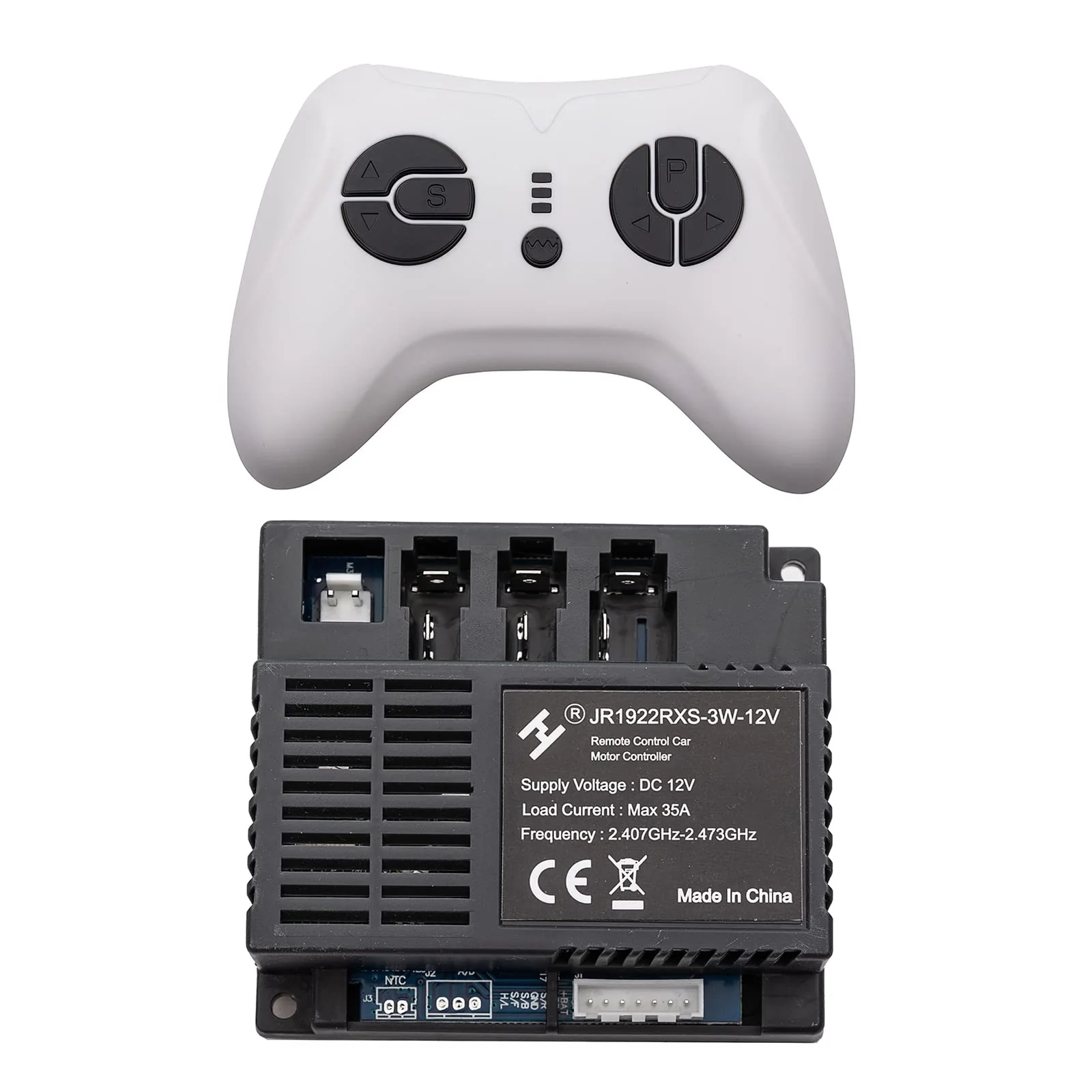 2.4G Bluetooth Remote Control and 12V 3W Receiver Kit for Kids Powered Devices - Image 9