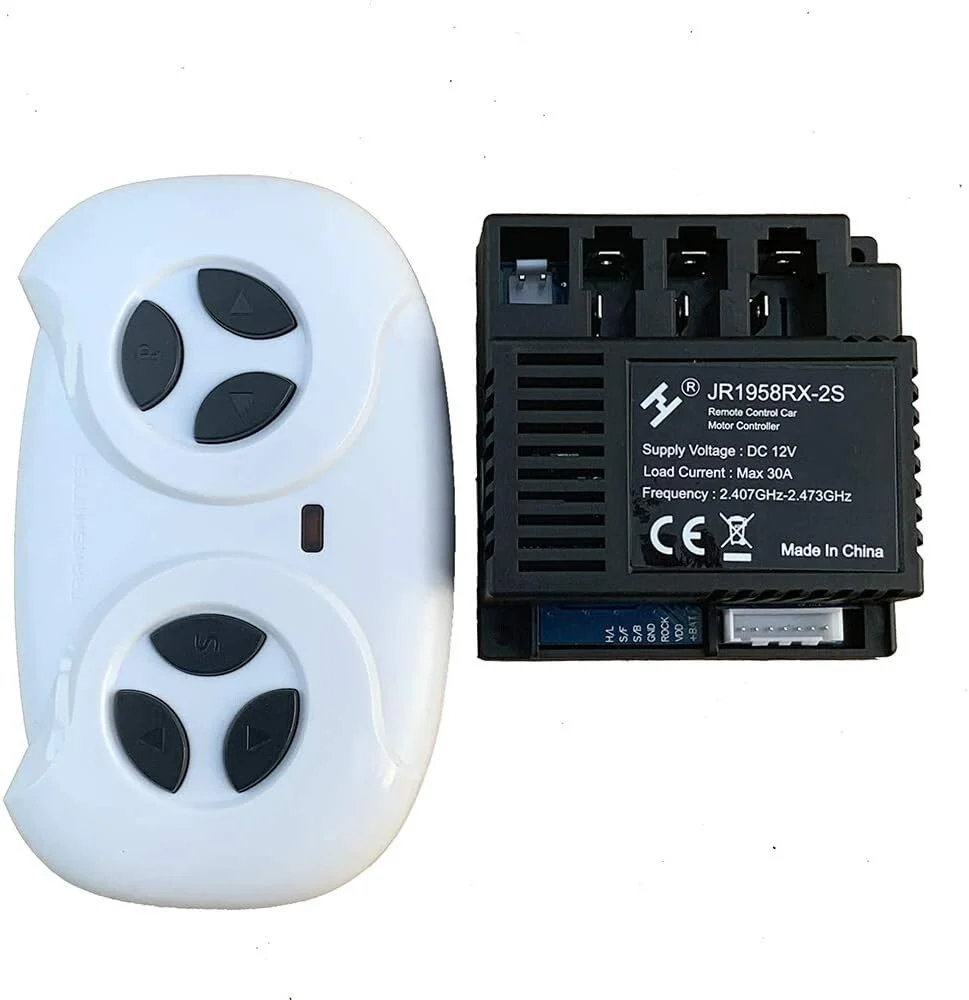 2.4G Bluetooth Remote Control and JR1958RX 2S Receiver Kit for Kids Ride-On Cars - Image 3