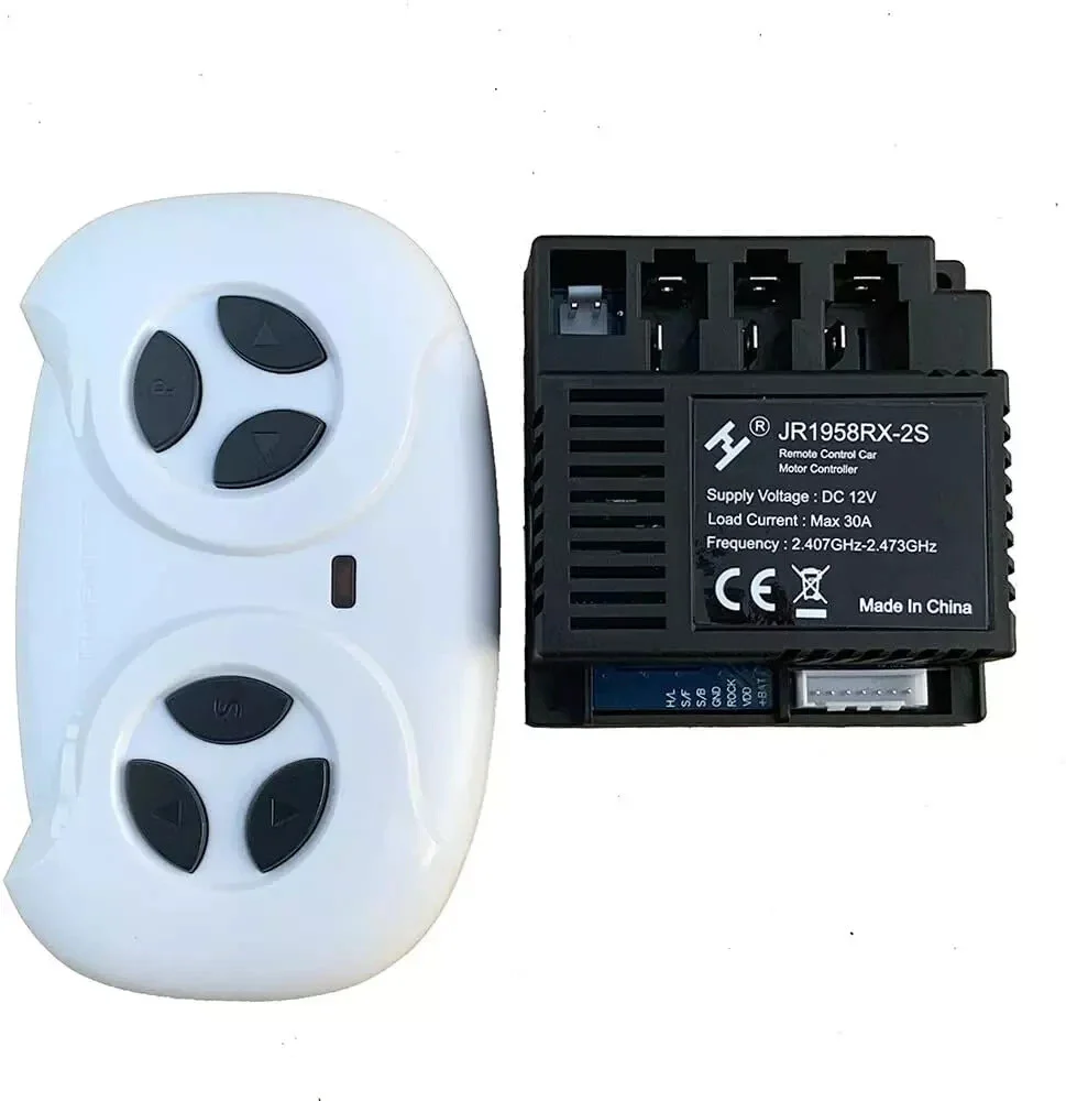 2.4G Bluetooth Remote Control and JR1958RX 2S Receiver Kit for Kids Powered Ride-On - Image 4