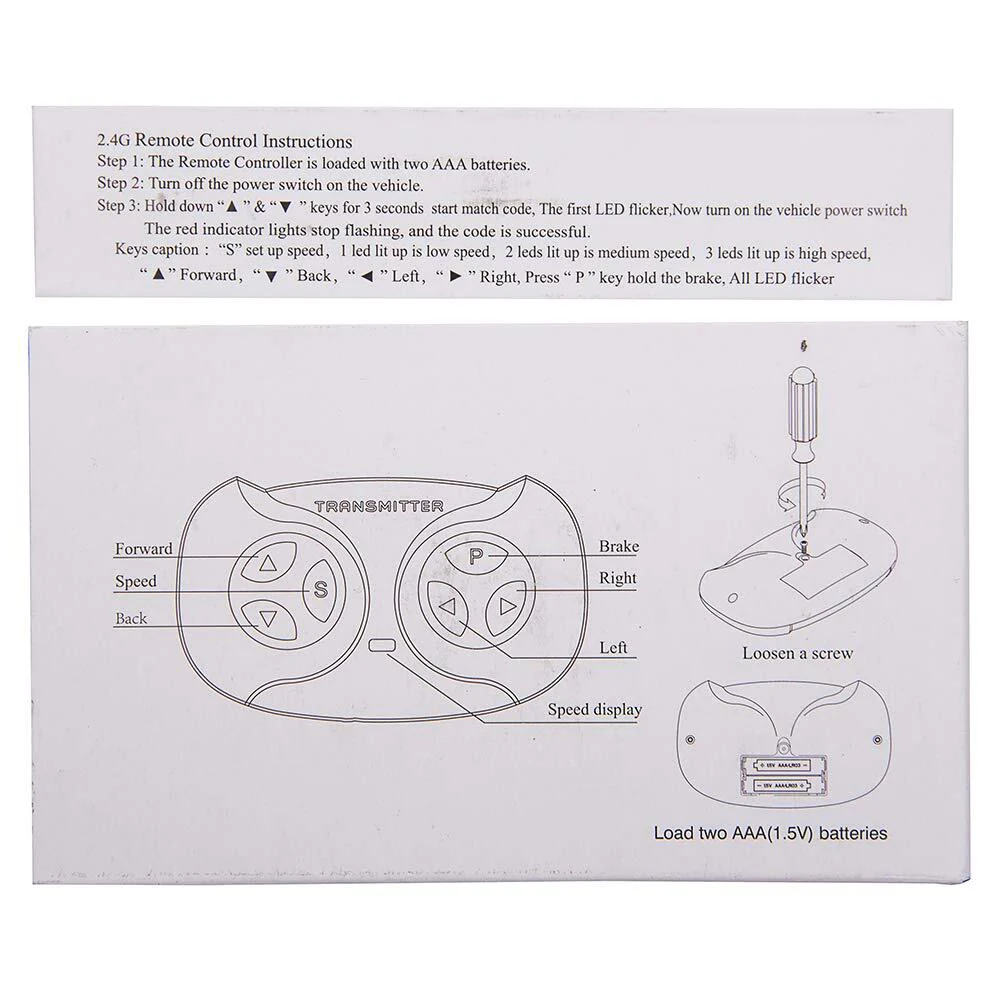 2.4G Bluetooth Remote Control and Receiver for JR1930RX 2.24V Compatible Devices - Image 4