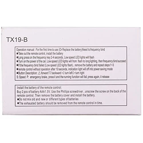 2.4G Bluetooth Remote Control for Children's Electric Ride-On Vehicle - Image 2