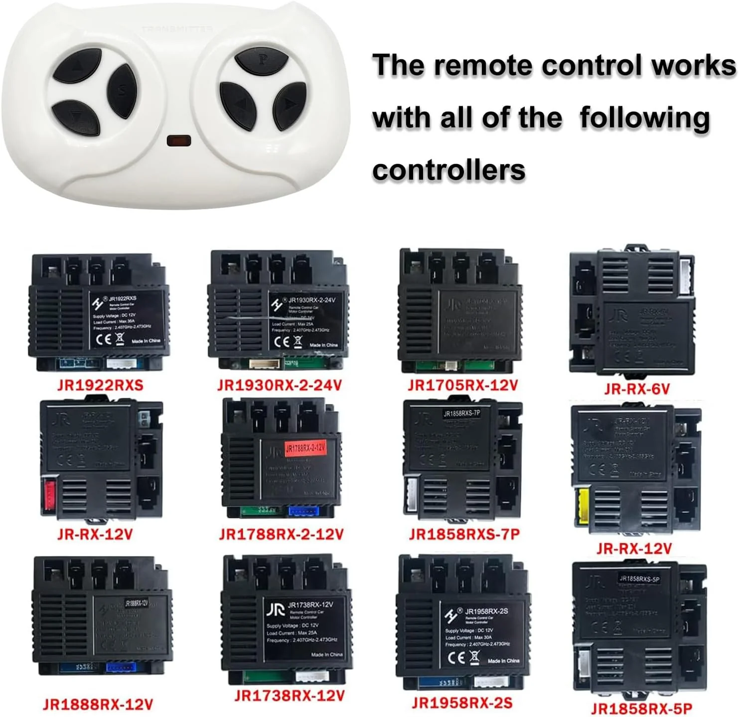 2.4G Bluetooth Remote Control Transmitter for Ride-On Car Controller - Image 7