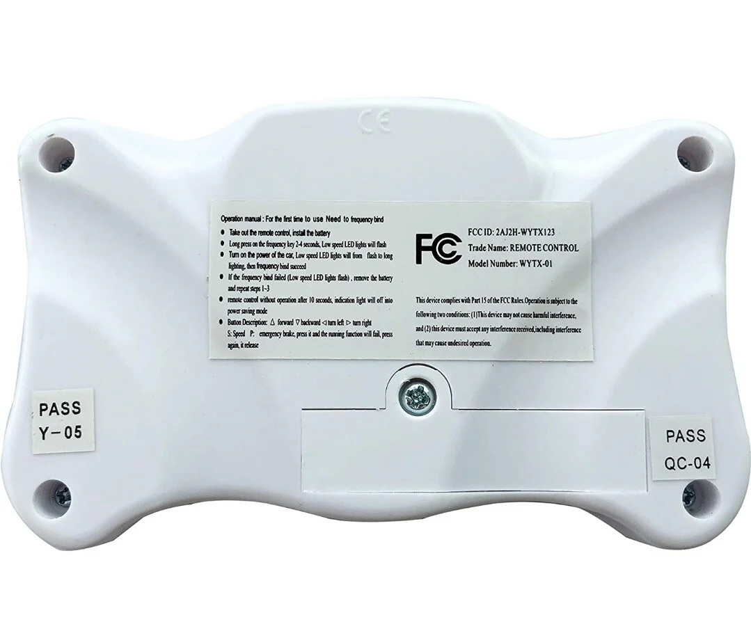 2.4G Bluetooth Remote Control Transmitter Accessories for Kids Electric Ride-On Vehicles - Image 5