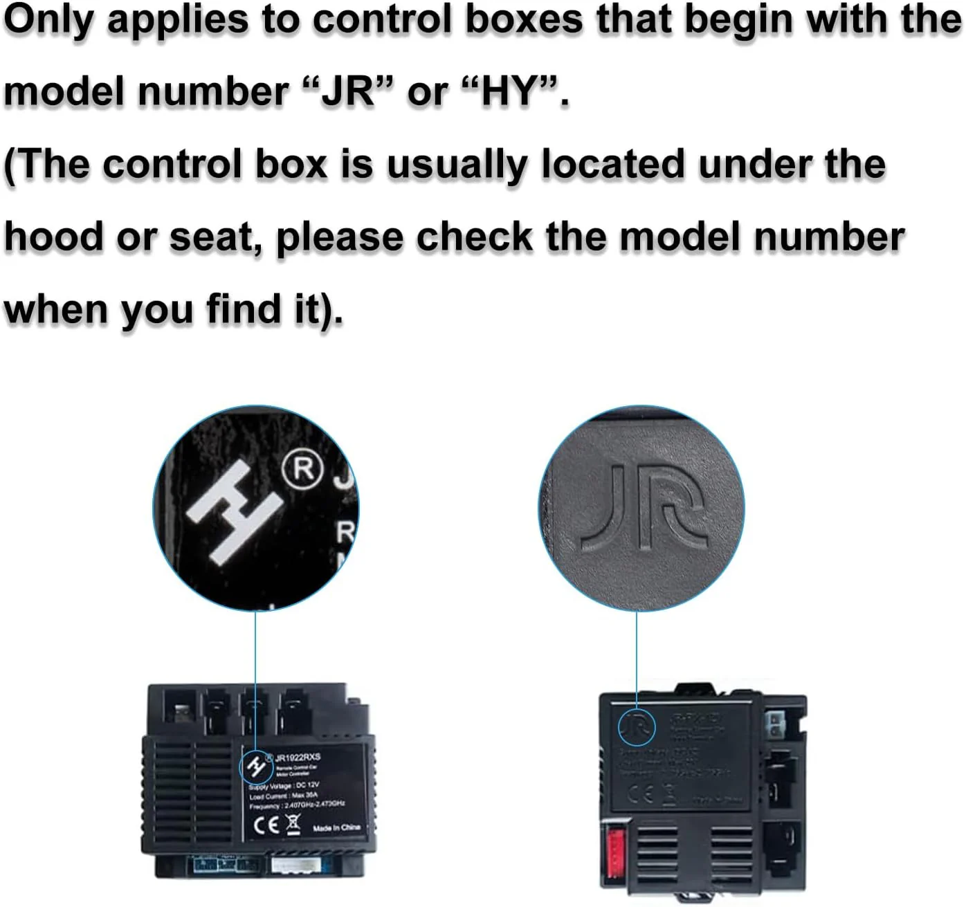 2.4G Bluetooth Universal Remote Control for Ride-On Cars - Image 6