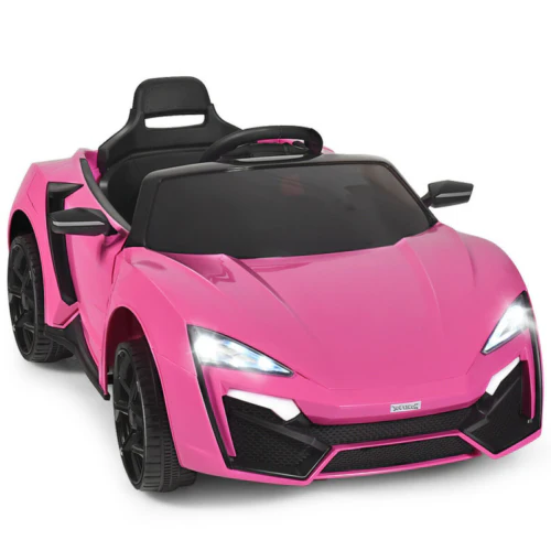 2.4G RC Electric Vehicle with Lights - 12V High Performance