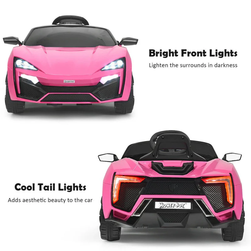2.4G RC Electric Vehicle with Lights - 12V High Performance - Image 12