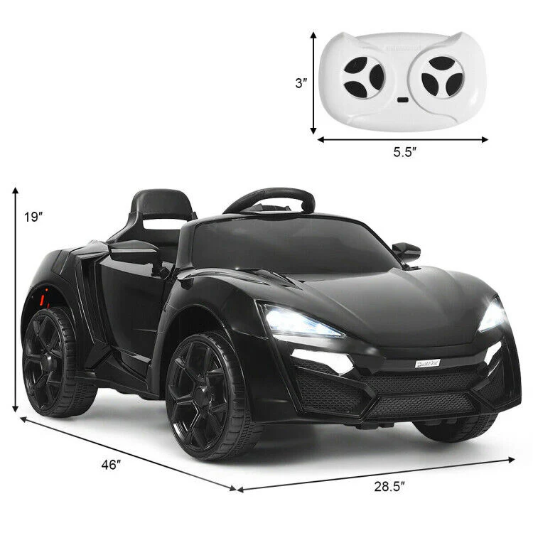 2.4G RC Electric Vehicle with Lights - 12V Power for Endless Fun! - Image 10