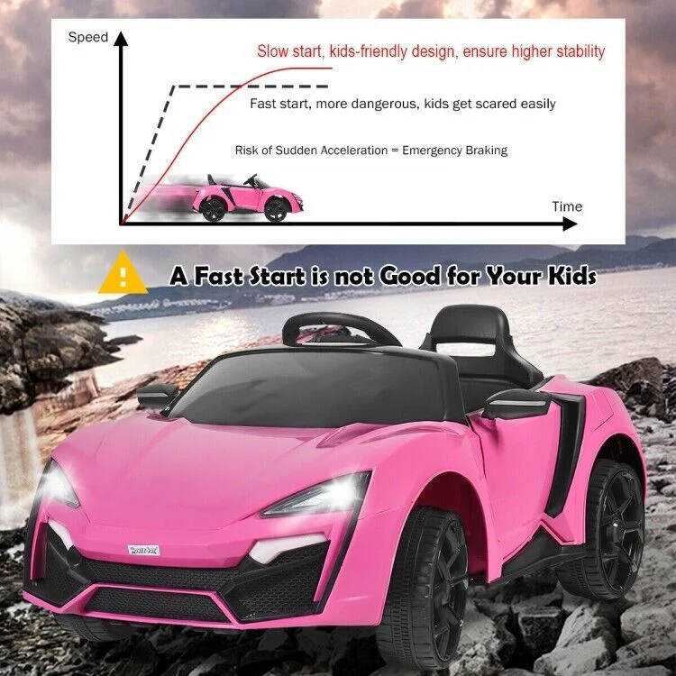 2.4G RC Electric Vehicle with Lights - 12V Power for Endless Fun! - Image 6