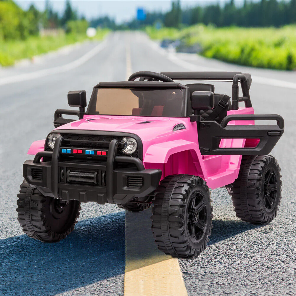 2.4G RC Remote Control Electric Kids Ride On Car Truck with Dual Drive - Fun and Exciting Toy for Kids! - Image 12