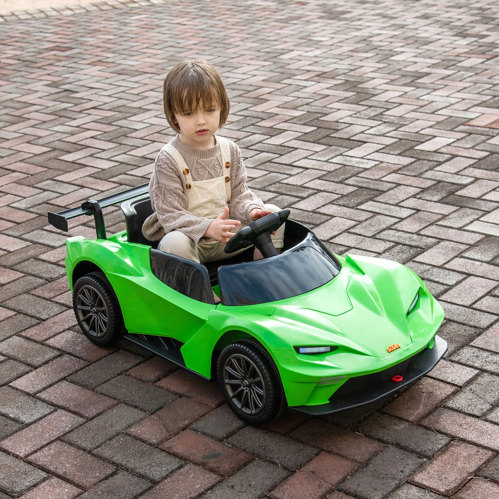 2.4G Remote Control Electric Car for Kids with Parental Control - 12V 7A Ride-On Toy - Image 2