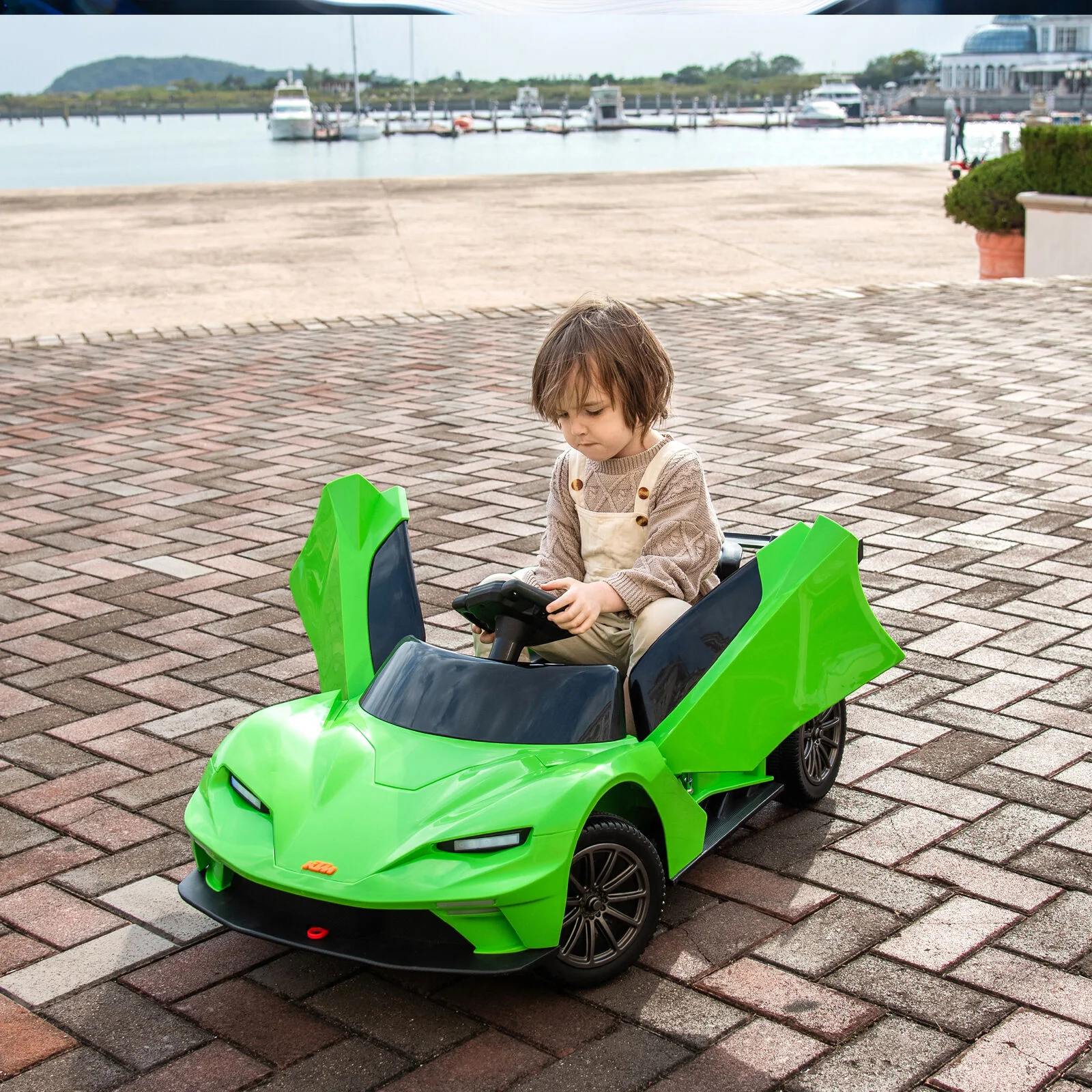2.4G Remote Control Electric Car for Kids with Parental Guidance - 12V 7A Ride-On Toy - Image 11