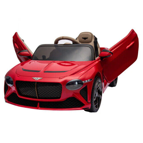 2.4G Remote Control Electric Ride-On Car for Kids - Red - Image 3