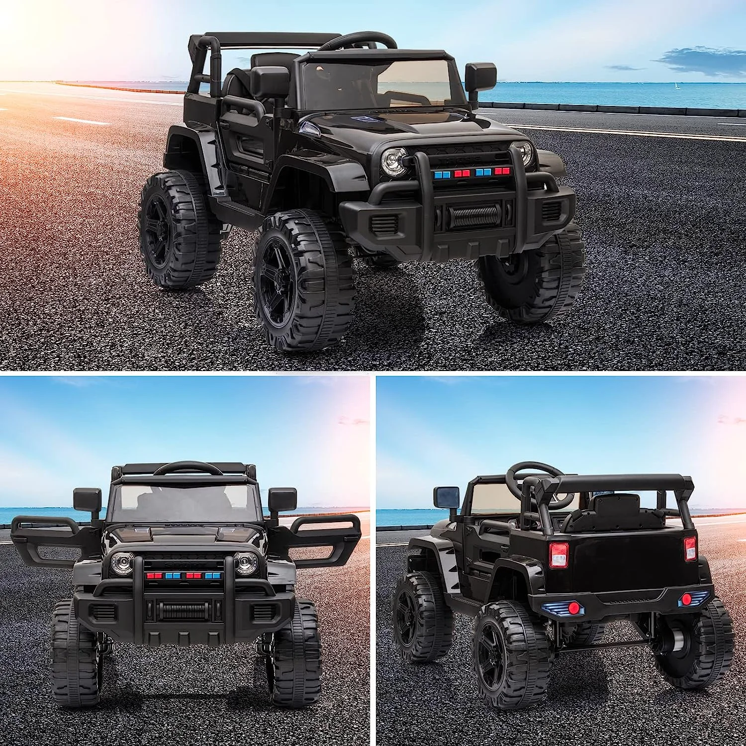 2.4G Remote Control Electric Ride-On Truck for Kids with 12V Battery - Image 10