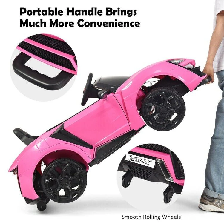 2-Door 12V RC Electric Ride-On Car for Kids with Music and Lights - Image 10
