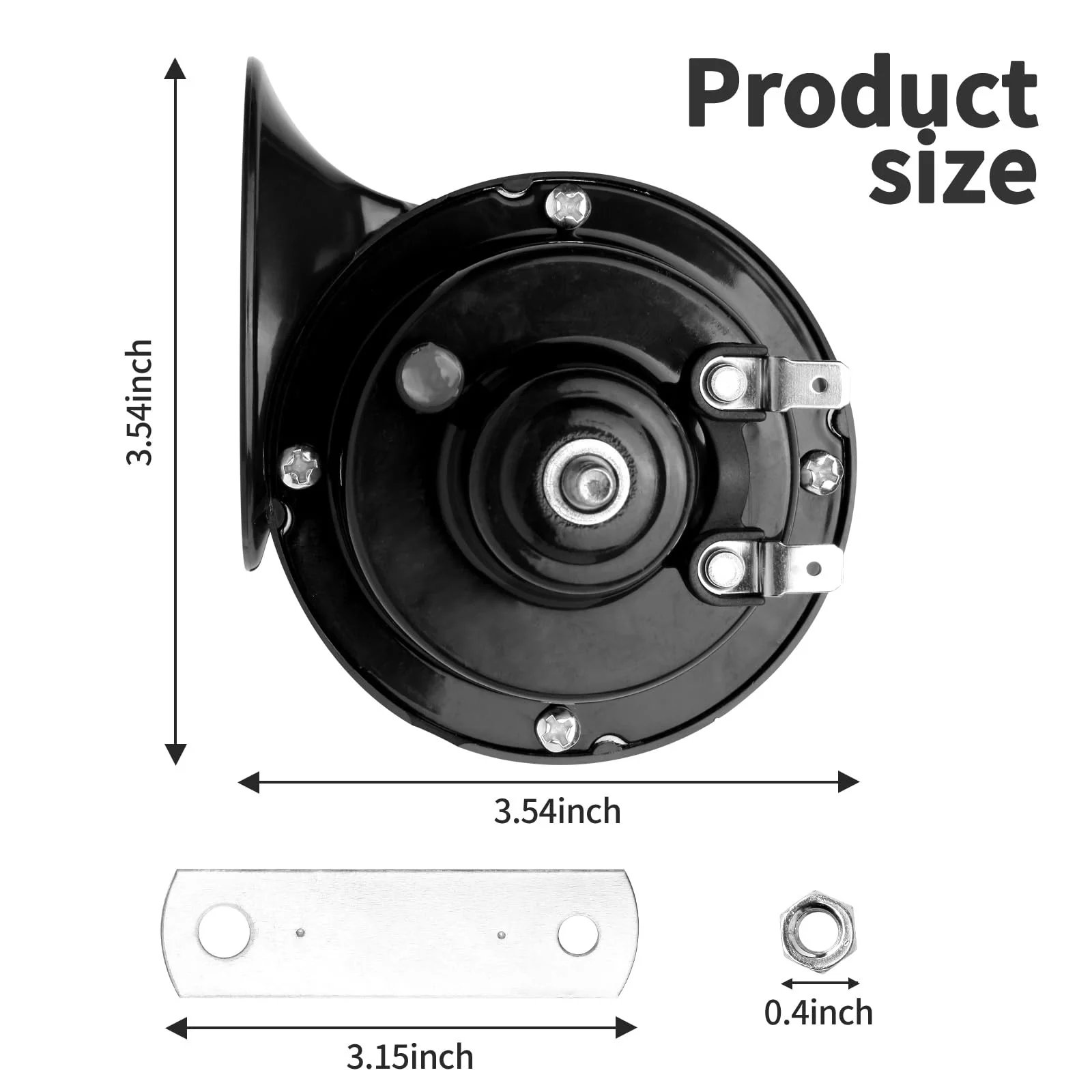 2 Pack 12V 300DB Loud Train Horns for Trucks Cars Motorcycles and Boats - Image 7