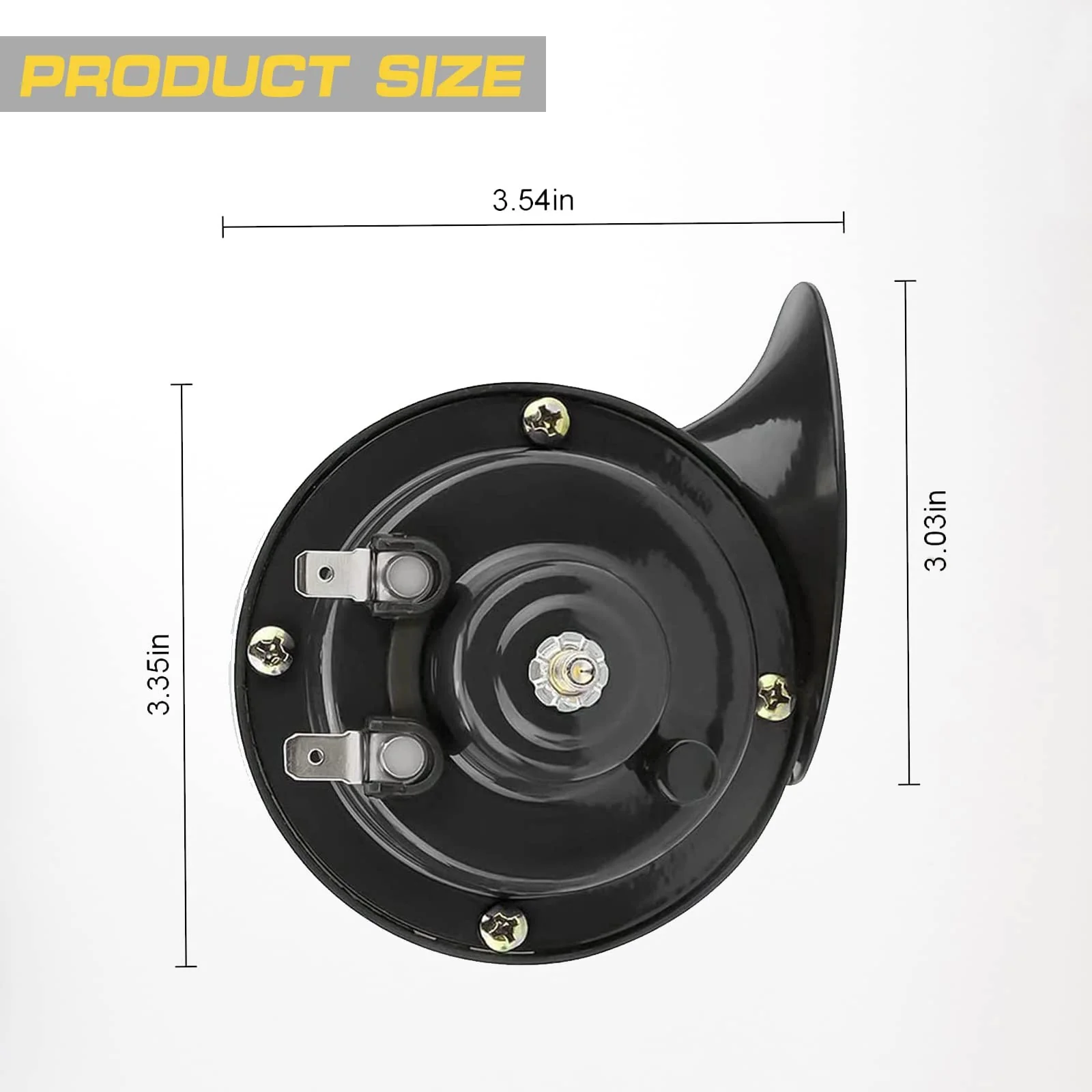 2 Pack 300dB Super Loud Train Horn 12V Waterproof Security Alarm Speaker for Cars - Image 2