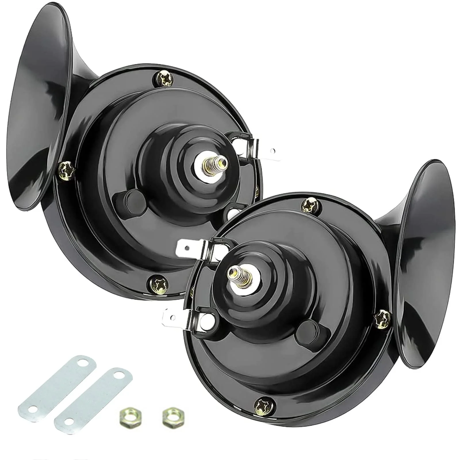 2 Pack 300dB Super Loud Train Horn 12V Waterproof Security Alarm Speaker for Cars - Image 8