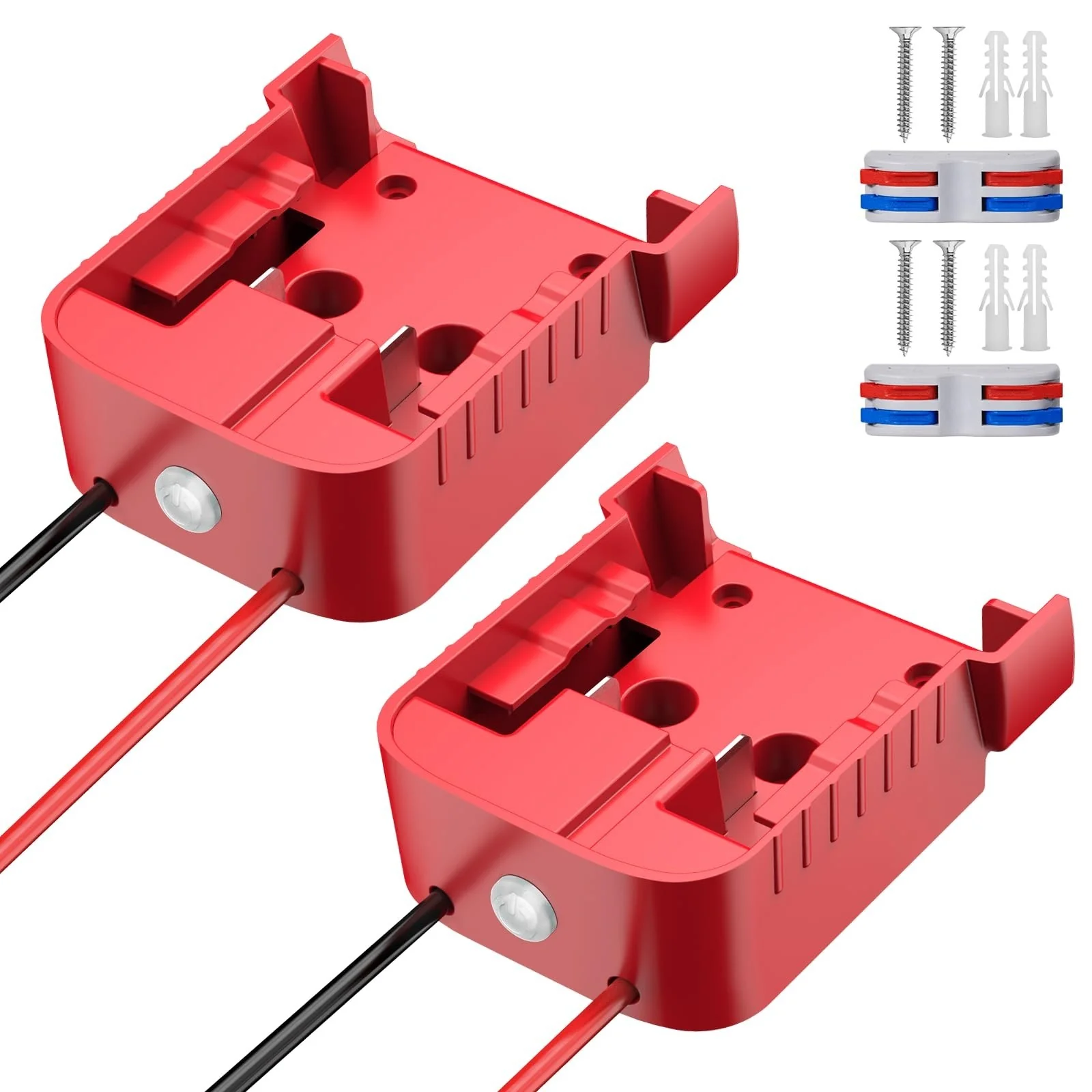 Dual Power Wheel Adapter Set for 18V Battery - Overdischarge Safety, DIY RC C - Image 2