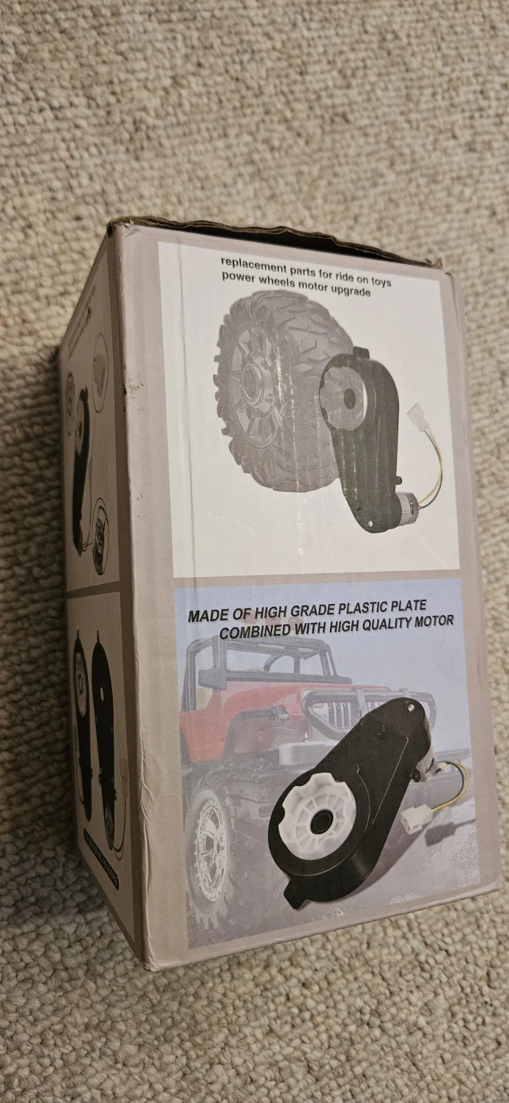 12V PC Powerwheel Jeep Replacement Upgrade Motor - Image 5