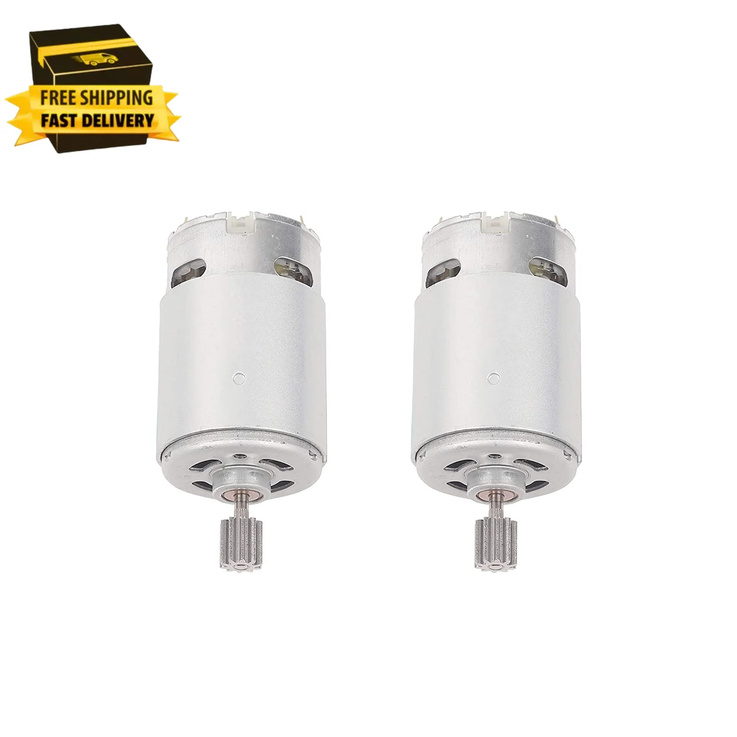 2 Pcs 24V RS550 Electric Motor 40000 RPM for Kids Ride-On Car - Image 3