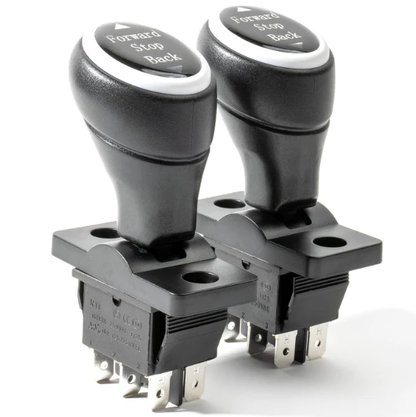 2 Pcs 6V-24V Power Wheels Ride-On Toy Forward Reverse Gear Lever Switch Replacement Part - Image 6