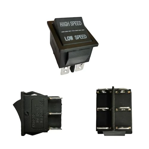 2 PCS 6V 12V High Low Speed Switch for Electric Ride-On Toy Car Replacement - Image 7