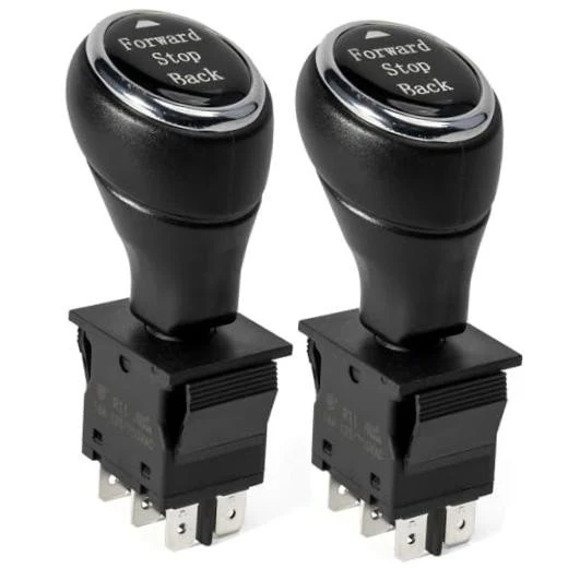 Set of 2 Power Wheels-Compatible 6V, 12V, and 24V Forward, Stop, and Reverse Gear Shift Components